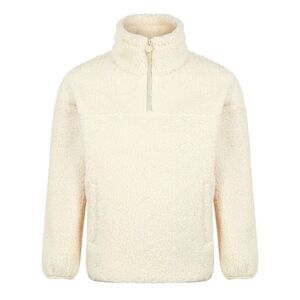 Regatta Childrens/Kids Kaliza Half Zip Fleece Top / Light Vanilla